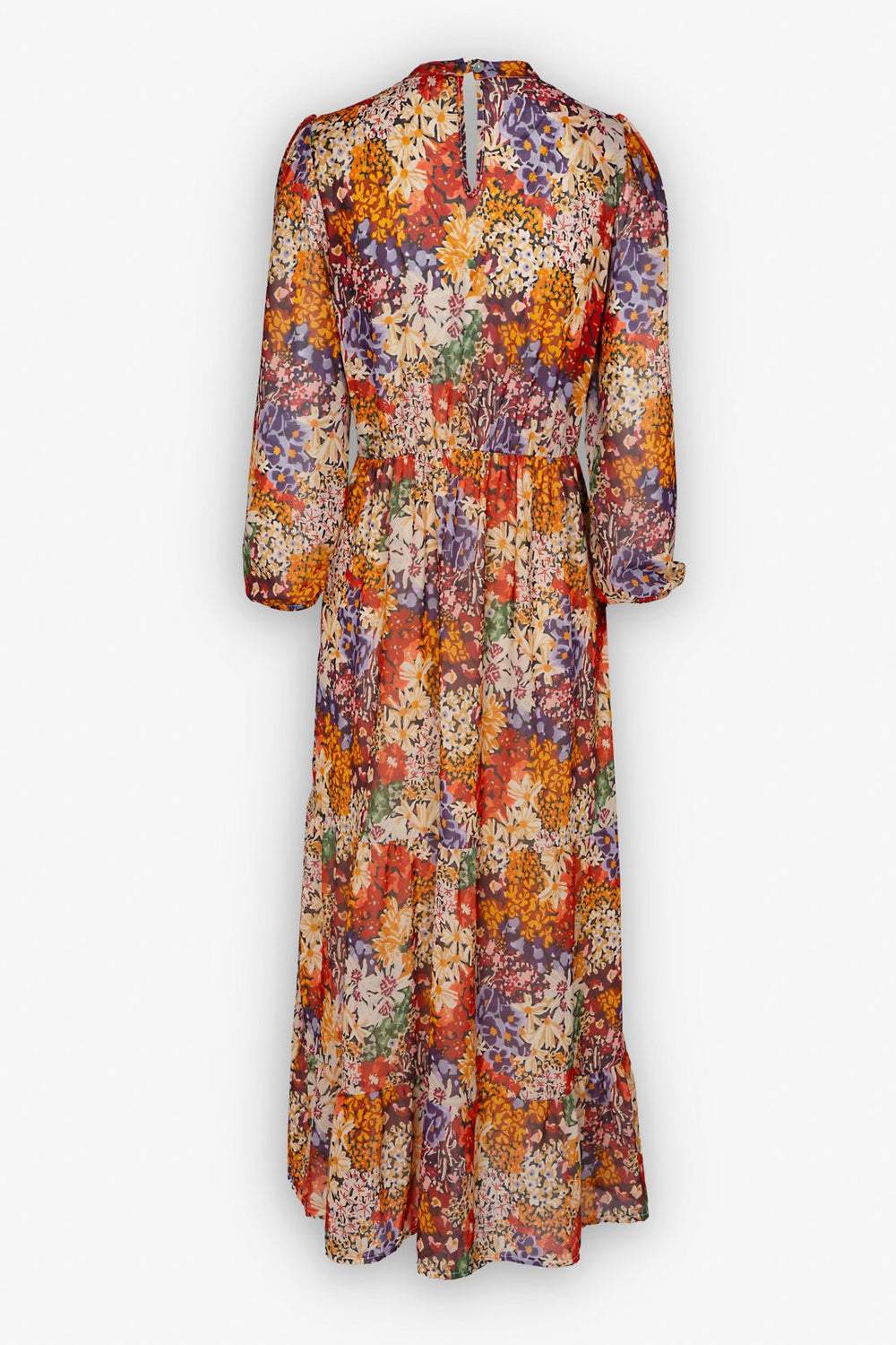 Round Neck Floral Print Dress