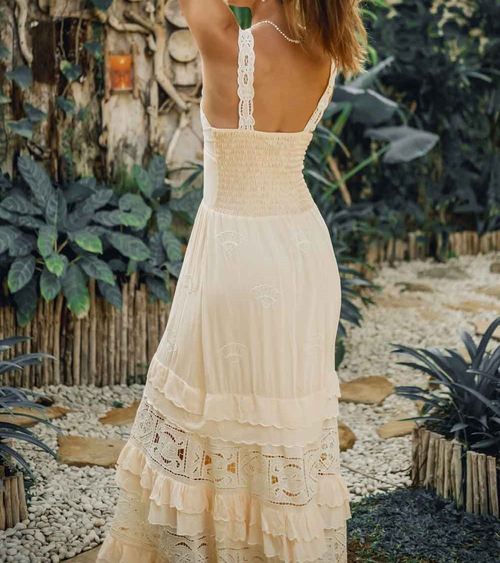 Ethereal Shell Maxi Slip