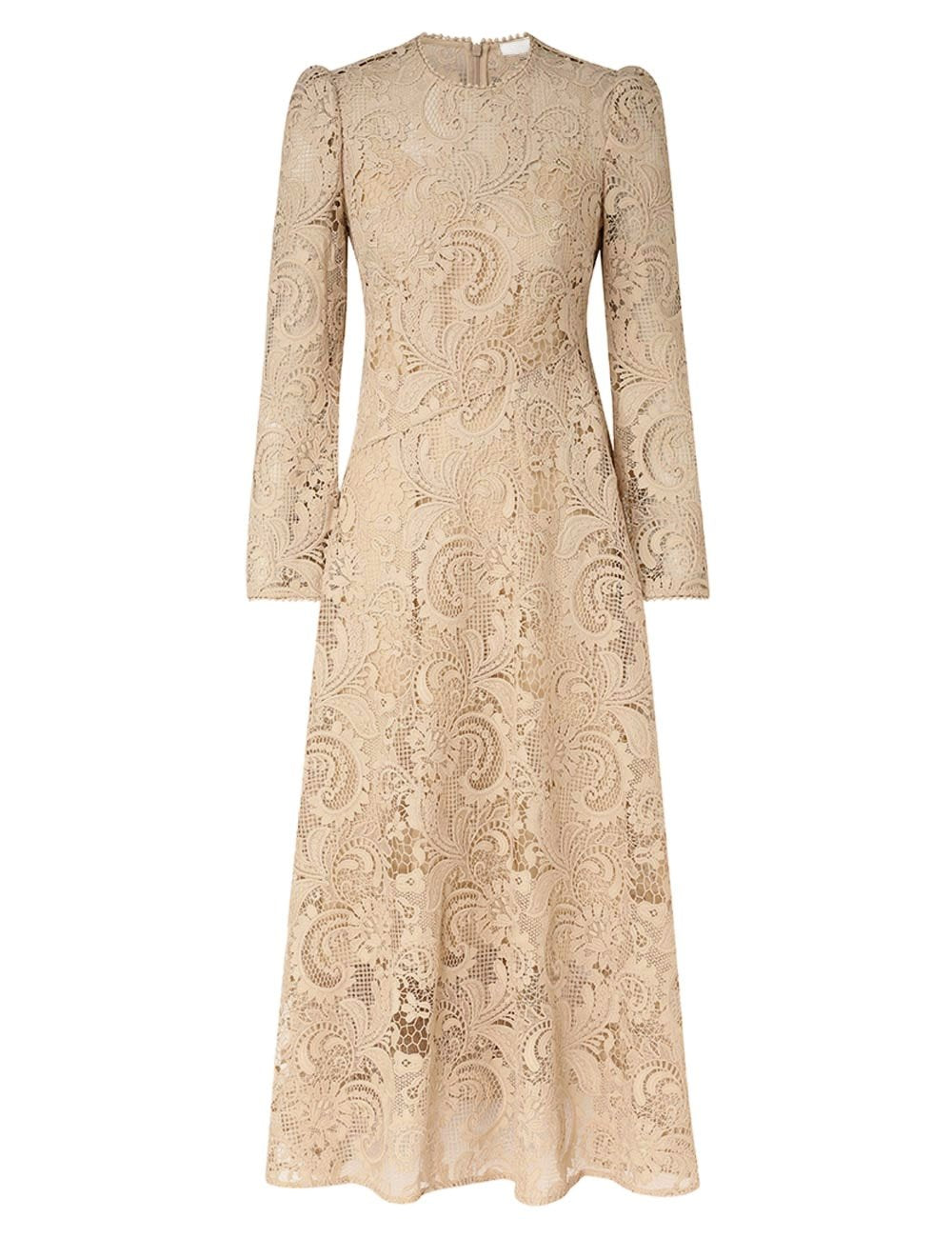 WAVERLY LACE MIDI DRESS