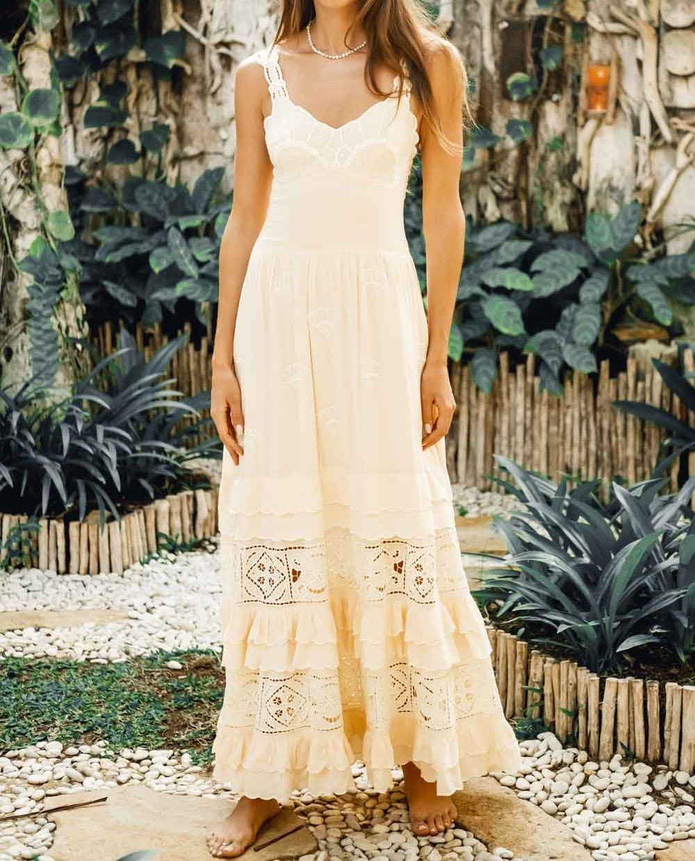 Ethereal Shell Maxi Slip