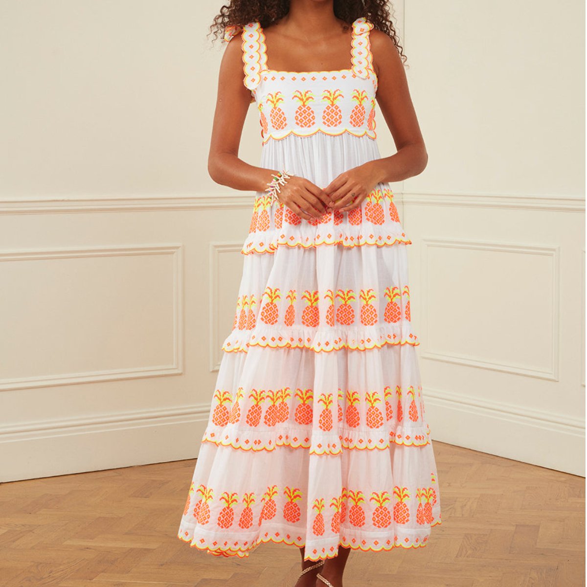 Pineapple Cross Stitch Athens Dress