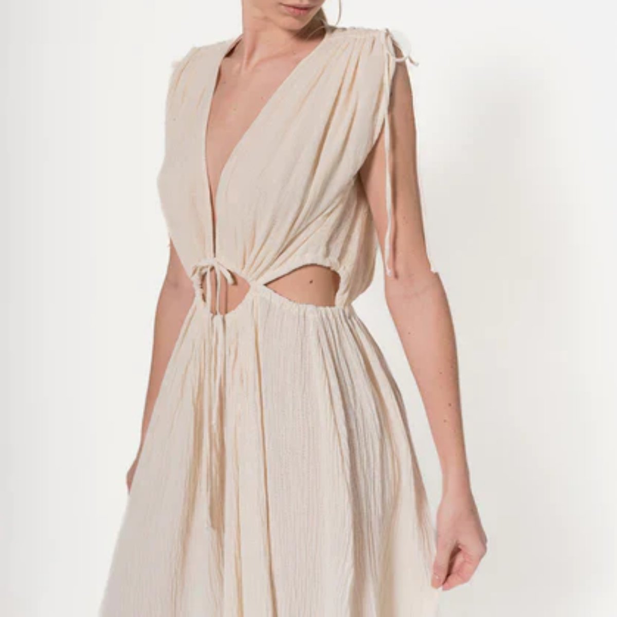 Sexy Deep V Loose Maxi Dress