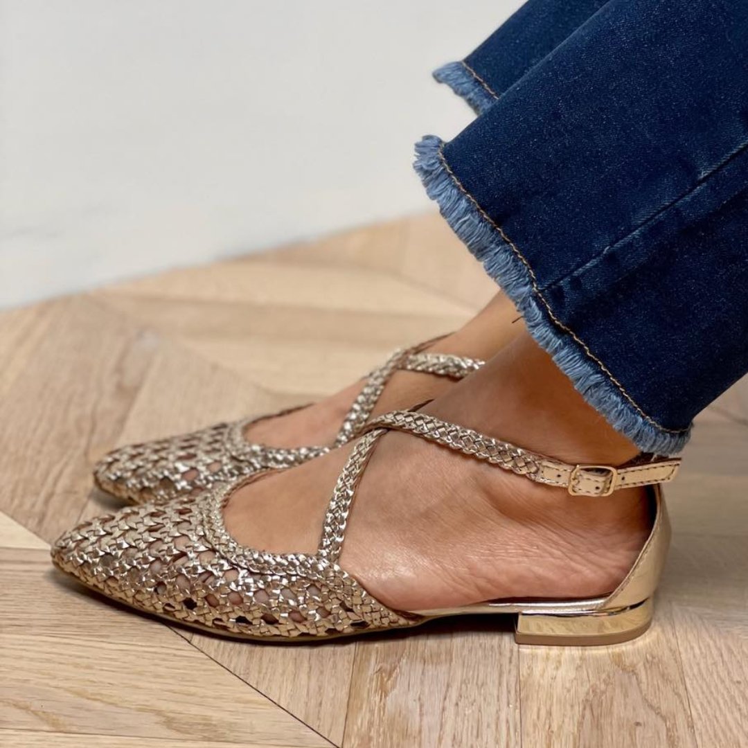 Women's Summer Chic Woven Flat Sandals