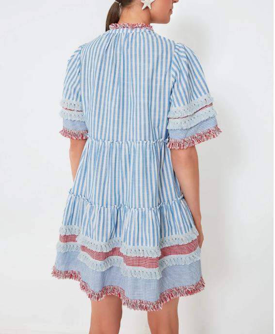 Savannah Stripe Crawford Dress